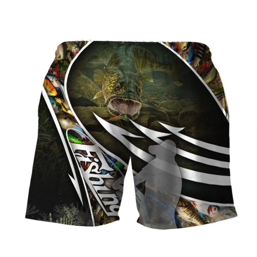 Gearhuman 3D Walleye Fishing Shorts - Image 2