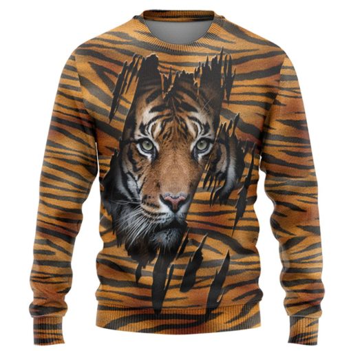 Gearhuman 3D Tiger Tshirt Hoodie Apparel - Image 2
