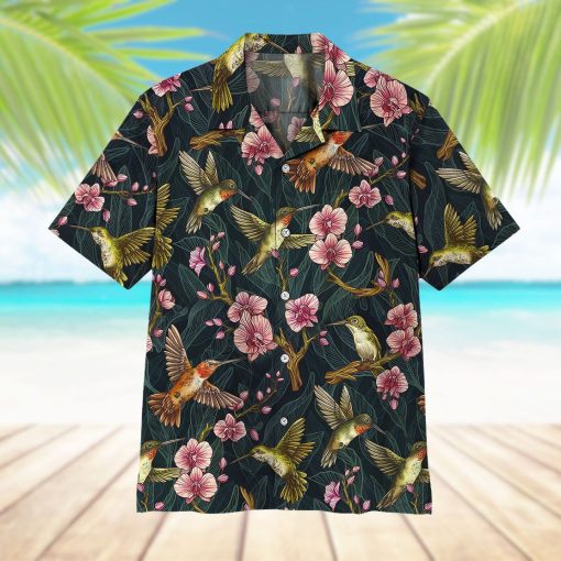 Gearhuman 3D Hummingbirds Hawaii Shirt - Image 6