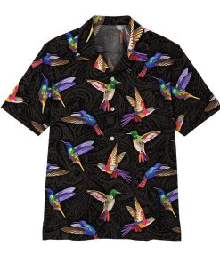 Gearhuman 3D Hummingbirds Hawaii Shirt