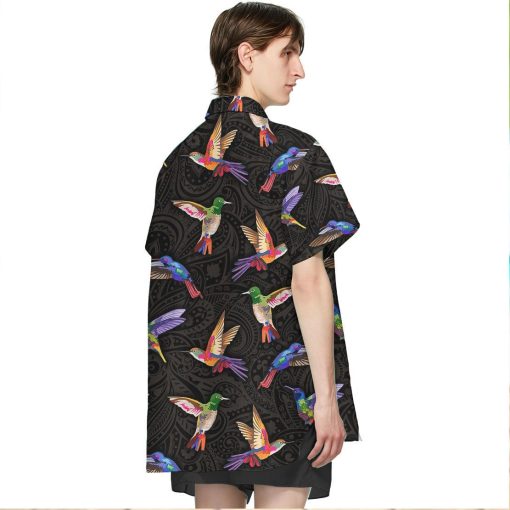 Gearhuman 3D Hummingbirds Hawaii Shirt - Image 4