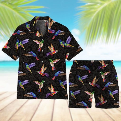 Gearhuman 3D Hummingbirds Hawaii Shirt - Image 5