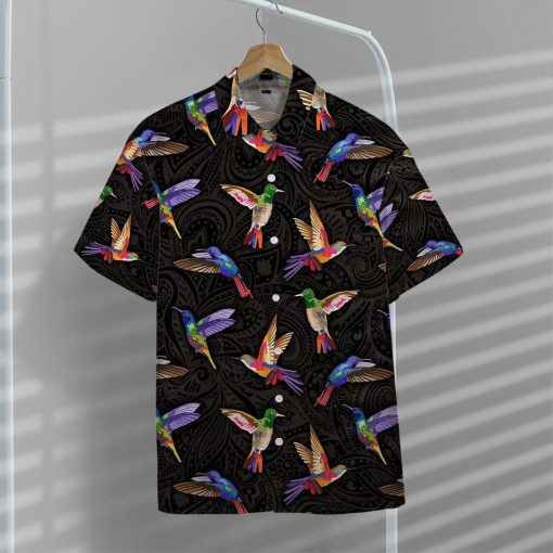 Gearhuman 3D Hummingbirds Hawaii Shirt - Image 7