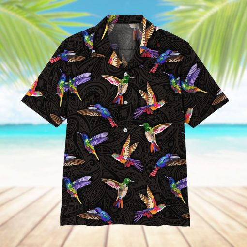 Gearhuman 3D Hummingbirds Hawaii Shirt - Image 6