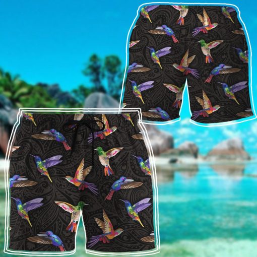 Gearhuman 3D Hummingbirds Shorts 6 Gearhuman 3D Hummingbirds Shorts - Image 6