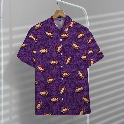 Gearhuman 3D WS Lovely Mouth Hawaii Shirt