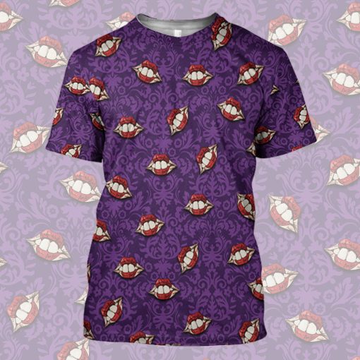 Gearhuman 3D WS Lovely Mouth Tshirt Hoodie Apparel - Image 11