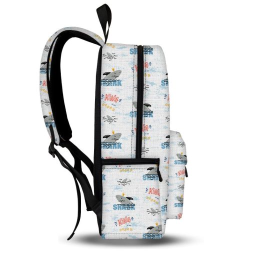 Gearhuman 3D The Descendant Of An Ancient Shark God Custom Name Backpack - Image 3