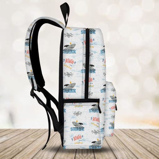 Gearhuman 3D The Descendant Of An Ancient Shark God Custom Name Backpack - Image 6