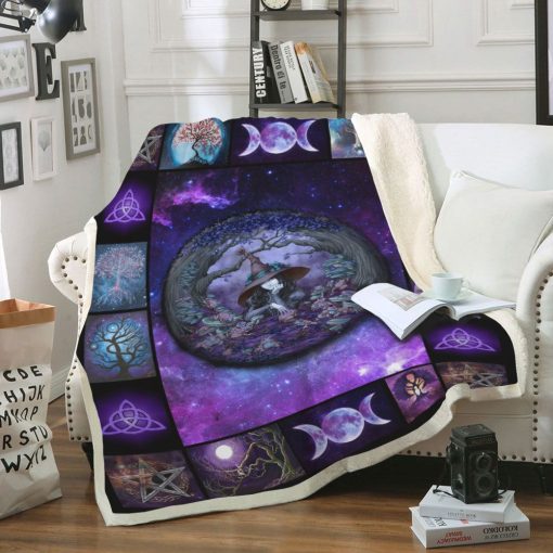 Gearhuman 3D Tree Of Life Wicca Blanket - Image 4