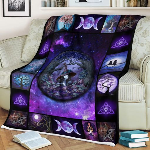 Gearhuman 3D Tree Of Life Wicca Blanket - Image 3