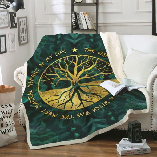 Gearhuman 3D Wicca Tree Of Life Blanket - Image 4