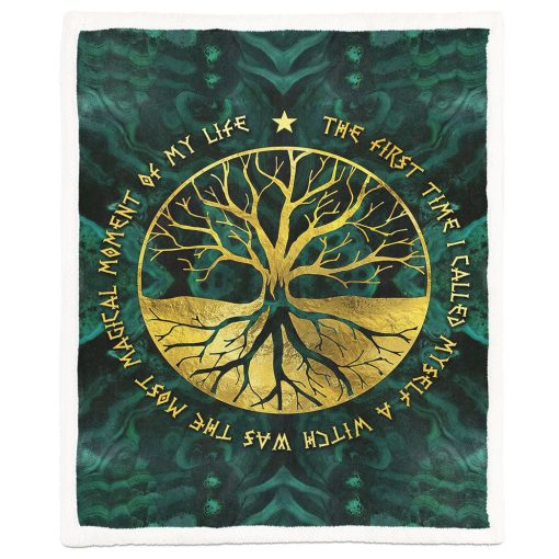 Gearhuman 3D Wicca Tree Of Life Blanket