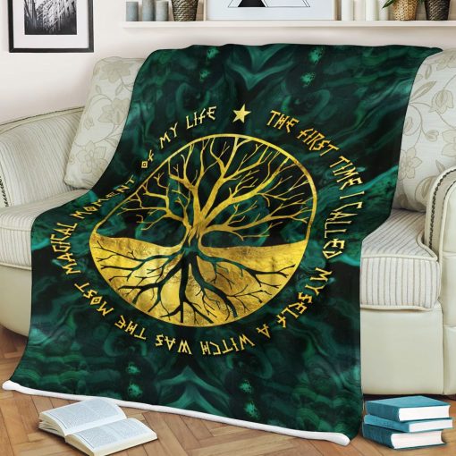 Gearhuman 3D Wicca Tree Of Life Blanket - Image 3