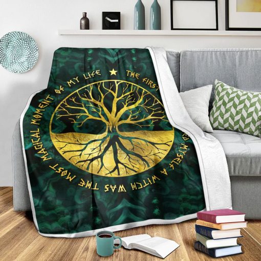 Gearhuman 3D Wicca Tree Of Life Blanket - Image 5