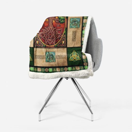 Gearhuman 3D Tree Of Life Wicca Blanket - Image 2