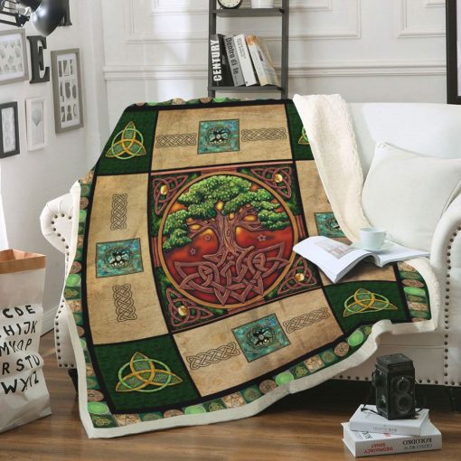 Gearhuman 3D Tree Of Life Wicca Blanket - Image 4