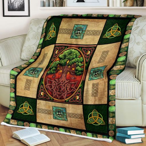 Gearhuman 3D Tree Of Life Wicca Blanket - Image 3