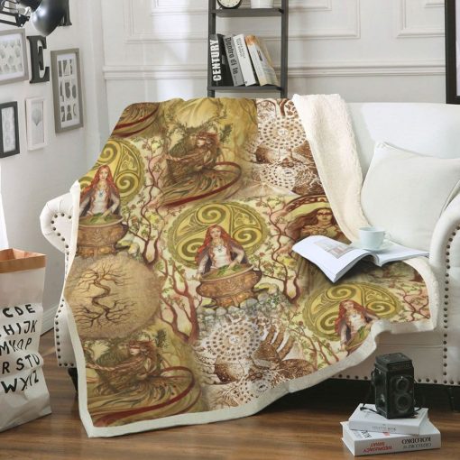 Gearhuman 3D Wicca Culture Blanket 4 Gearhuman 3D Wicca Culture Blanket - Image 4