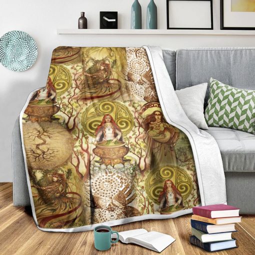 Gearhuman 3D Wicca Culture Blanket 5 Gearhuman 3D Wicca Culture Blanket - Image 5