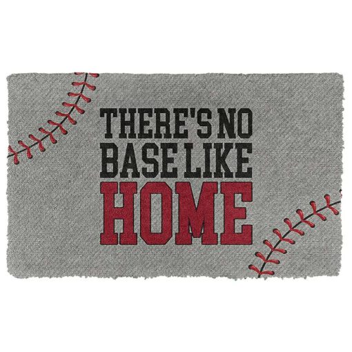 Gearhuman 3D There's No Base Like Home Doormat