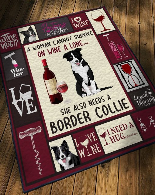 Gearhuman 3D She Also Needs A Border Collie Quilt - Image 4