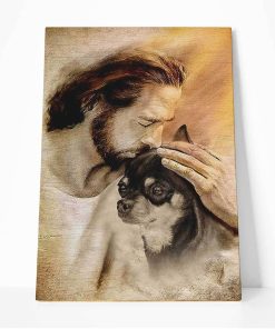 Gearhuman 3D God And His Chihuahua Canvas