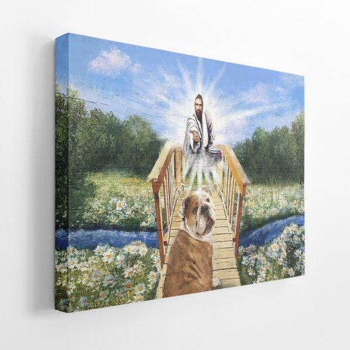 Gearhuman 3D God And His Bulldog Canvas 2 Gearhuman 3D God And His Bulldog Canvas - Image 2