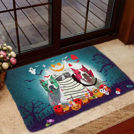 Gearhuman 3D Halloween Bulldogs Doormat - Image 5