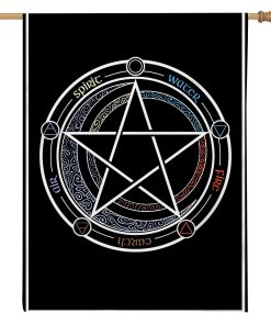 Gearhuman 3D Wiccan Witch Flag