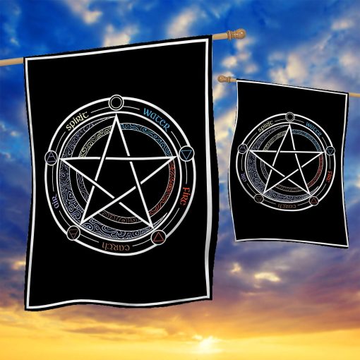 Gearhuman 3D Wiccan Witch Flag - Image 2