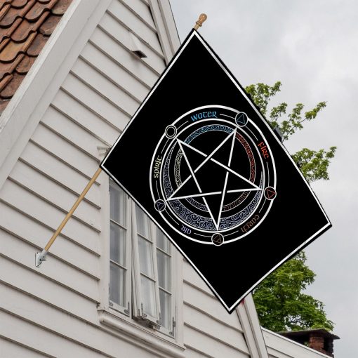 Gearhuman 3D Wiccan Witch Flag - Image 3