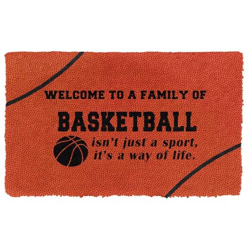 Gearhuman Basketball Family Doormat