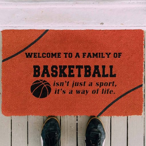 Gearhuman Basketball Family Doormat - Image 5