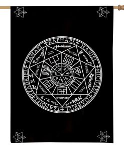 Gearhuman 3D Witchcraft Talisman Wicca House Flag