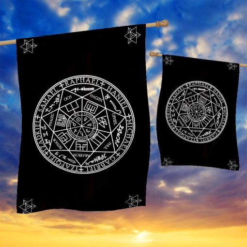 Gearhuman 3D Witchcraft Talisman Wicca House Flag - Image 4