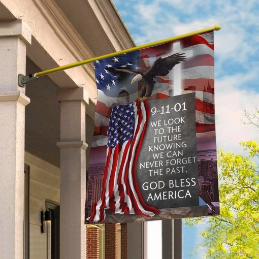 Gearhuman 3D God Bless America Never Forget The Past Patriot Day 9/11 Flag - Image 3