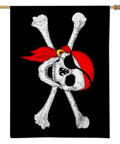 Gearhuman 3D Pirates House Flag
