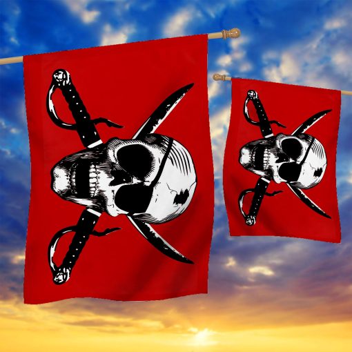 Gearhuman 3D Red Pirates Flag - Image 4