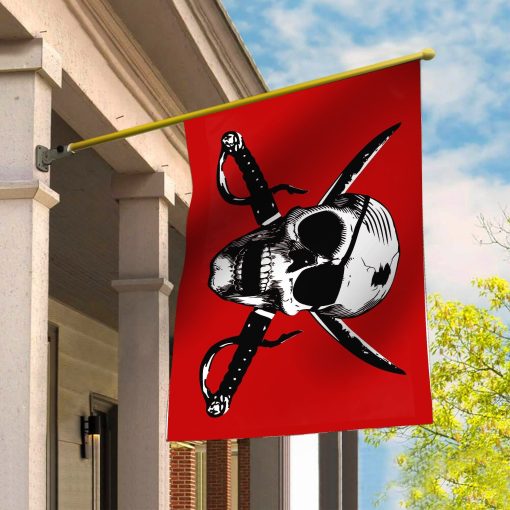 Gearhuman 3D Red Pirates Flag - Image 3
