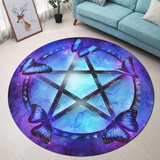 Gearhuman 3D Pagan Altar Round Rug