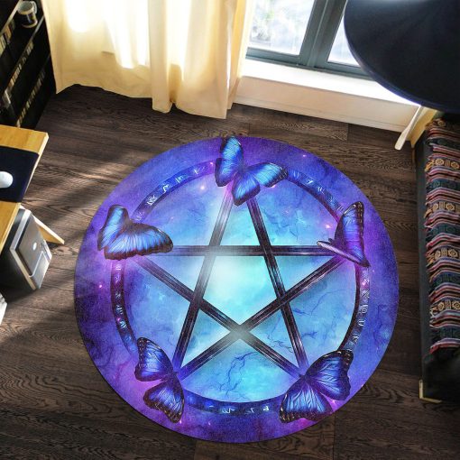 Gearhuman 3D Pagan Altar Round Rug