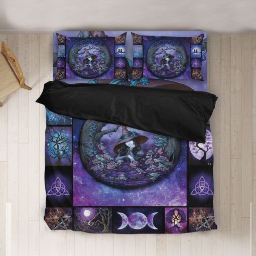 Gearhuman 3D Tree Of Life Wicca Bedding Set - Image 2