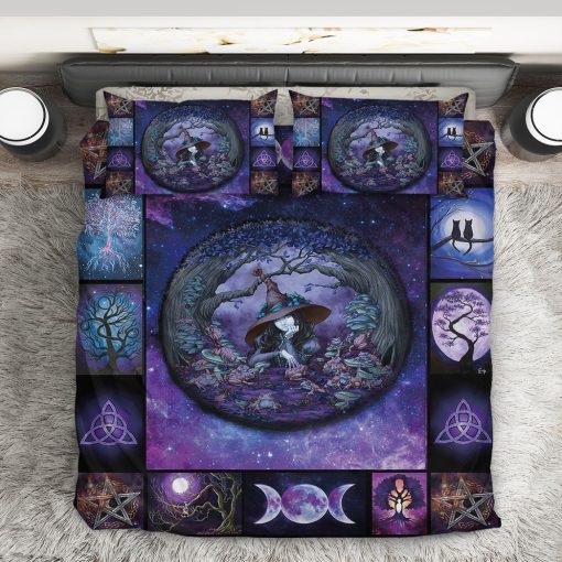 Gearhuman 3D Tree Of Life Wicca Bedding Set - Image 3