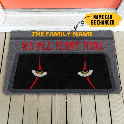 gearhuman 3D We All Float Here Halloween Custom Name Doormat 5 gearhuman 3D We All Float Here Halloween Custom Name Doormat - Image 4