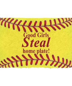 gearhuman 3D Good Girls Steal Home Plate Doormat