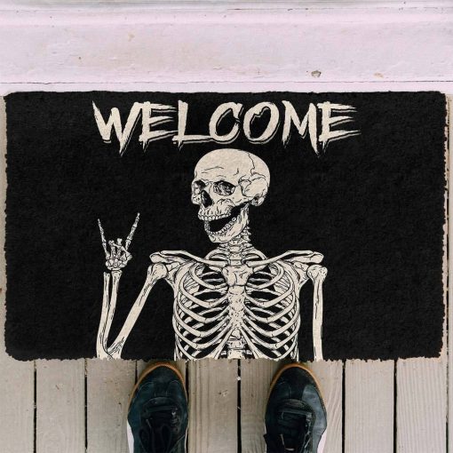 gearhuman 3D Welcome Skeleton Doormat 7 gearhuman 3D Welcome Skeleton Doormat - Image 6