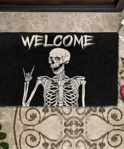 gearhuman 3D Welcome Skeleton Doormat