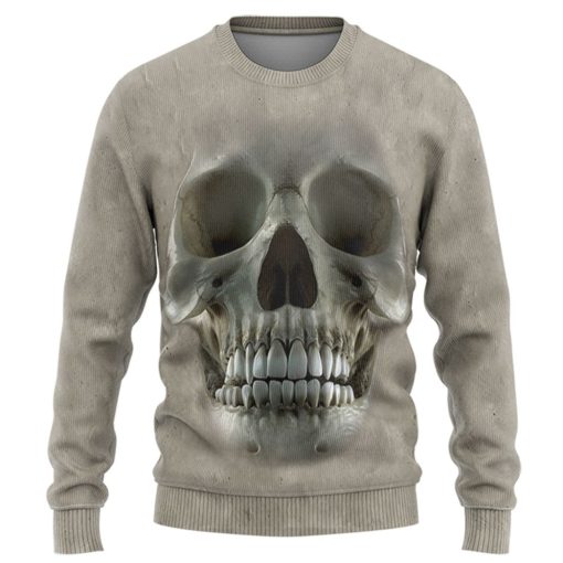 Gearhuman 3D Skull Tshirt Hoodie Apparel - Image 2