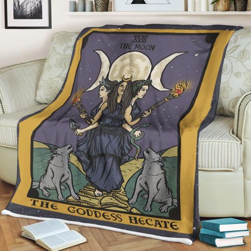 Gearhuman 3D Triple Moon Goddess of Witchcraft Hecate Blanket - Image 4